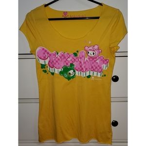 TOKIDOKI Yellow Tee - rare
